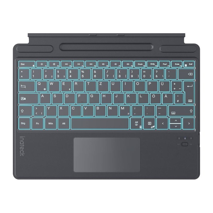 inateck Keyboard Surface gray Sureface Pro 8-11 Com. QWERTZ