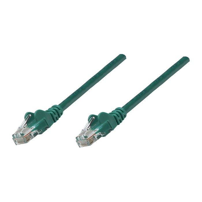INTELLINET Patchkabel RJ45 S/FTP Cat6 Kupfer LSZH 1,5m grün
