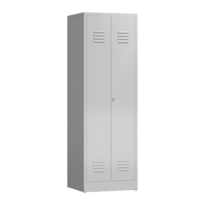 ClassiX Spind lichtgrau X-510720, 1 Schließfach 59,0 x 50,0 x 180,0 cm