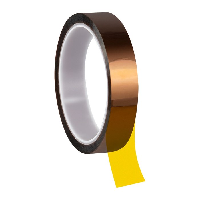 plottiX Hitzebeständiges Klebeband gelb 20,0 mm x 33,0 m 1 St.