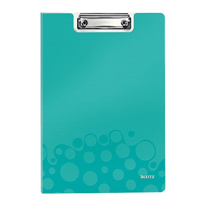 LEITZ Klemmbrettmappe WOW 4199 DIN A4 eisblau Kunststoff, 1 St.