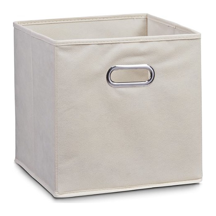Zeller Aufbewahrungsbox 30,0 l beige 32,0 x 32,0 x 32,0 cm, 1 St.