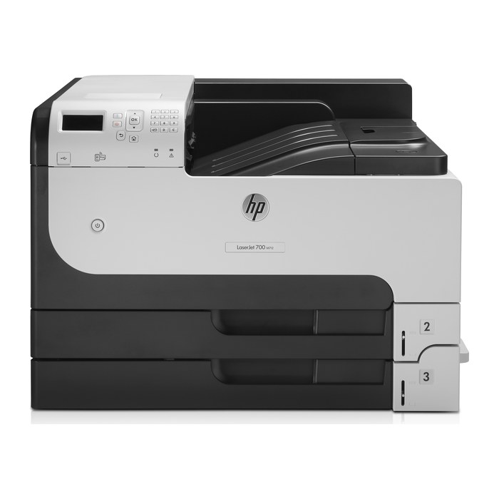 HP LaserJet Enterprise 700 M712dn s/w-Laserdrucker grau