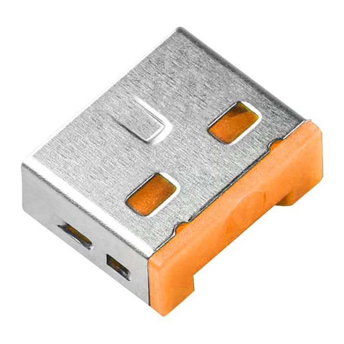 SmartKeeper Basic "USB-A Port" Blocker orange 10 Stk.