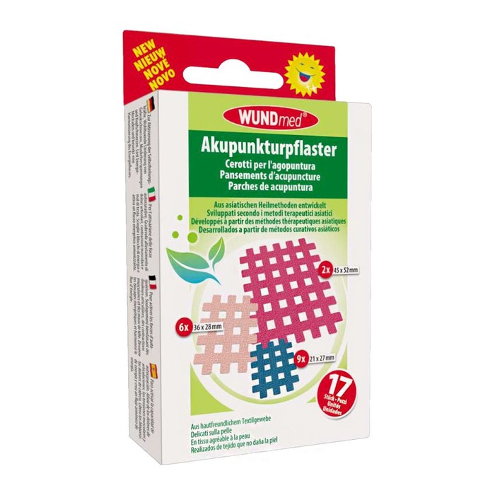 WUNDmed® Pflaster Akupunktur 02-128 bunt, 17 St.