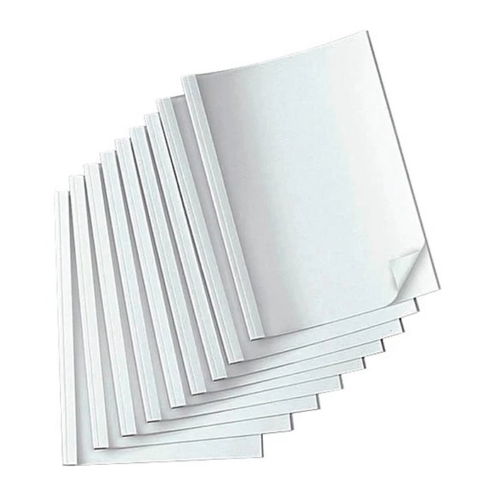 LMG Thermo-Bindemappen-Set weiß Karton für 5 - 15/ 15 - 20/ 20 - 30/ 30 - 40 Blatt, 80 St.
