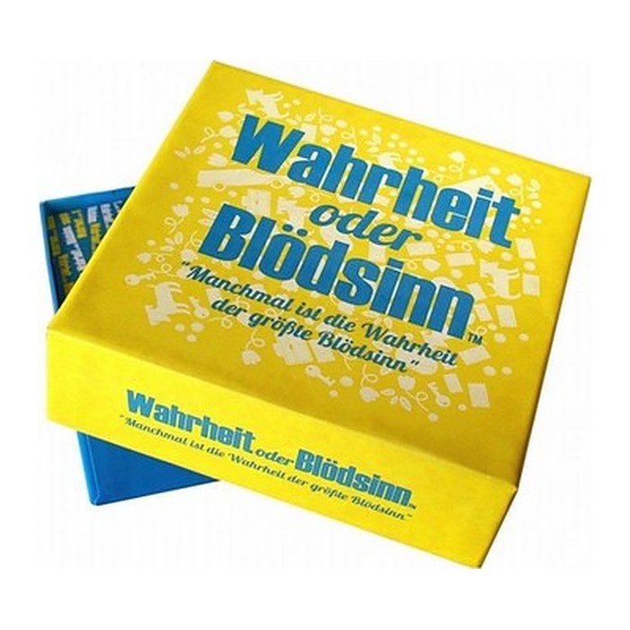 kylskapspoesi Wahrheit oder Blödsinn? Die Wahrheit ist der größte Blödsinn Kartenspiel, 1 St.