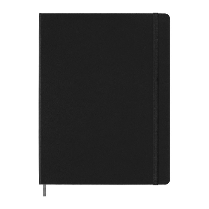 MOLESKINE Notizbuch Smart Notebook XL liniert, schwarz Hardcover 176 Seiten, 1 St.