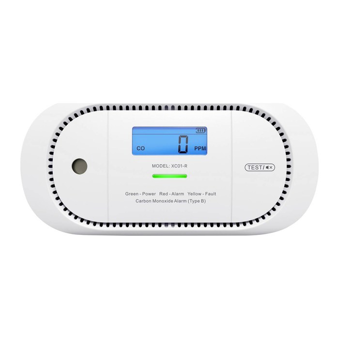 X-Sense Kohlenmonoxid-Melder XC01-R Autark mit LCD-Anzeige