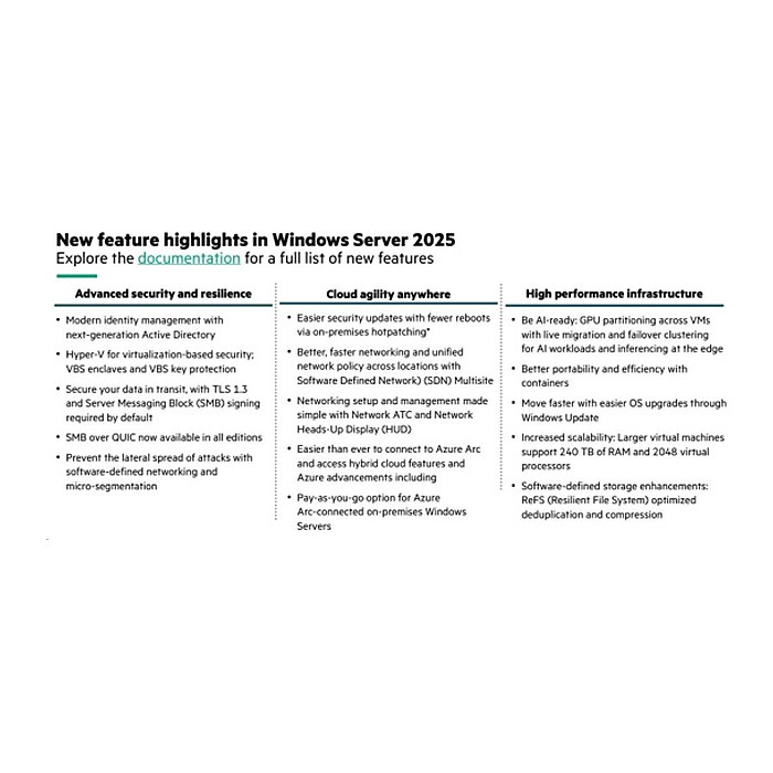 Windows Server 2025 16-Core Std ROK P77100-A21