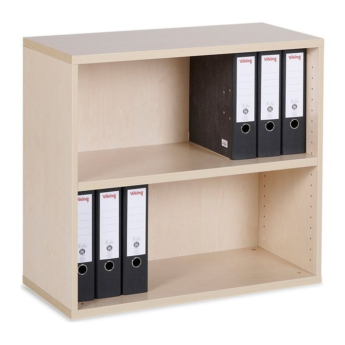 Aktenregal aus Holz – 800 x 375 x 740 (2 OH) – Ahorn
