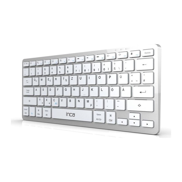 INCA Tastatur IBK-565BT BT 5.0 Smart DE-Layout