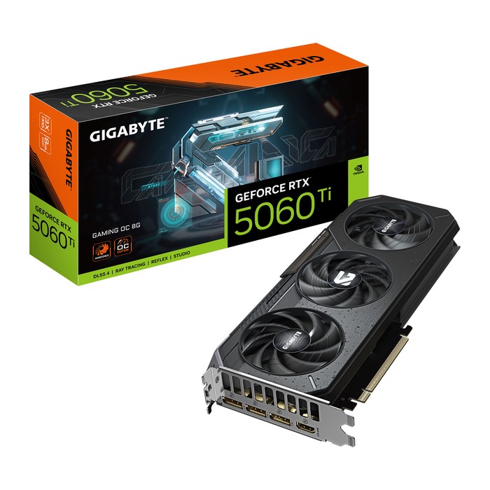 Gigabyte RTX5060 TI Gaming OC 8GB GDDR7 HDMI 3xDP