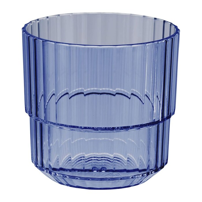 APS Mehrweg-Trinkbecher LINEA blau 0,22 l, 48 St.