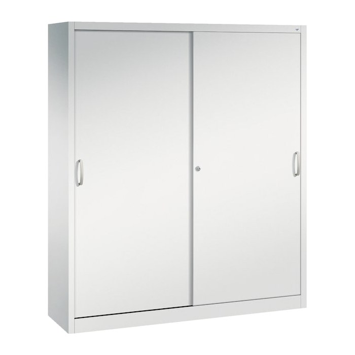 CP Stahlschrank 2149-00 S10049 lichtgrau 8 Fachböden 160,0 x 40,0 x 195,0 cm, aufgebaut, 1 St.