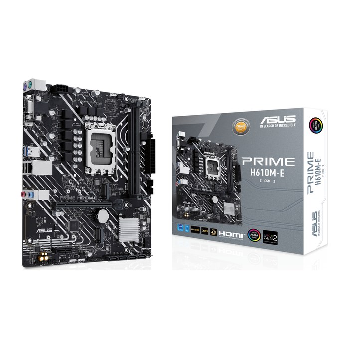 ASUS PRIME H610M-E-CSM (INTEL,1700,DDR5,mATX)