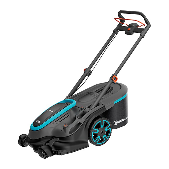 GARDENA PowerMax Duo 46/36V PA4 Akku-Rasenmäher 18,0 V für bis zu 350 m², mit 2 Akkus