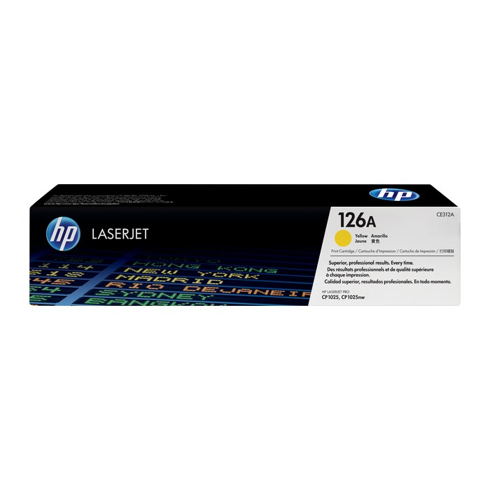 HP 126A (CE312A) gelb Tonerkartusche