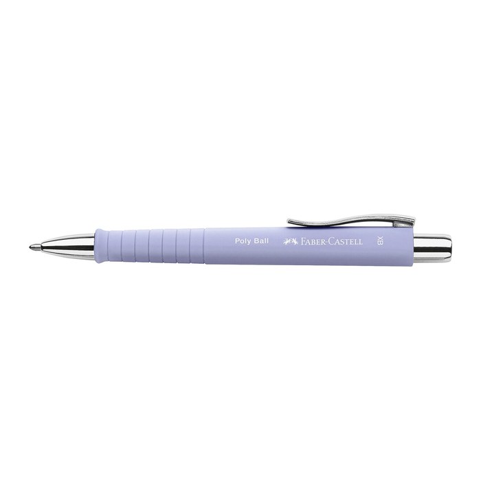 FABER-CASTELL Kugelschreiber POLY BALL Colous XB iris, Schreibfarbe: blau, 1 St.