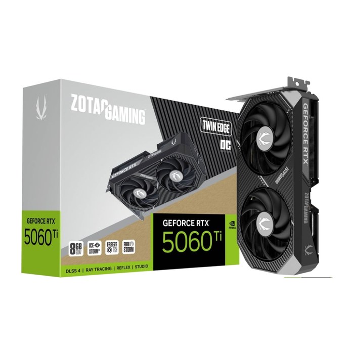 Zotac RTX 5060 TI Twin Edge OC 8GB GDDR7 HDMI 3xDP
