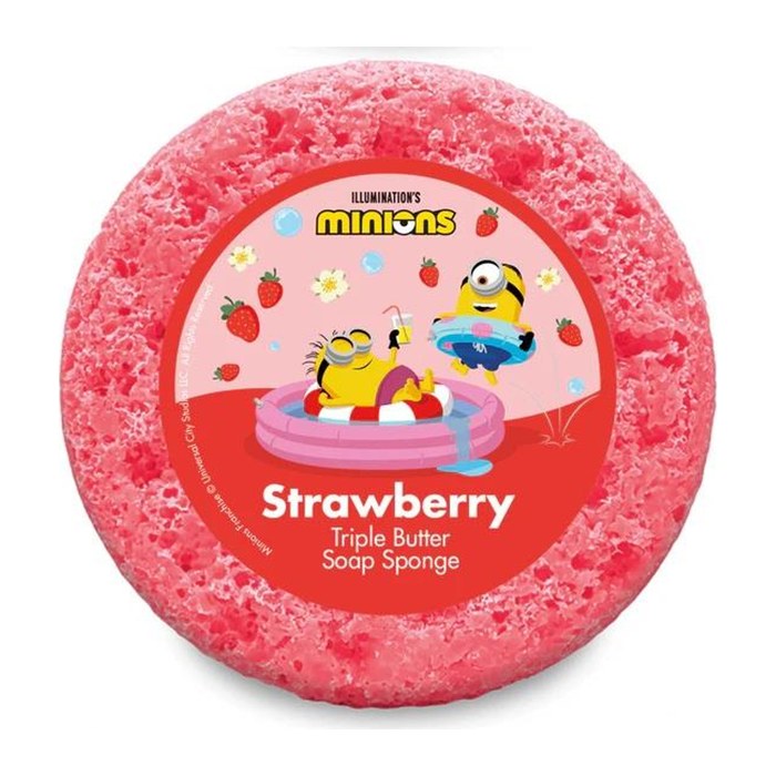 Schwammseife Minions Strawberry - 200g