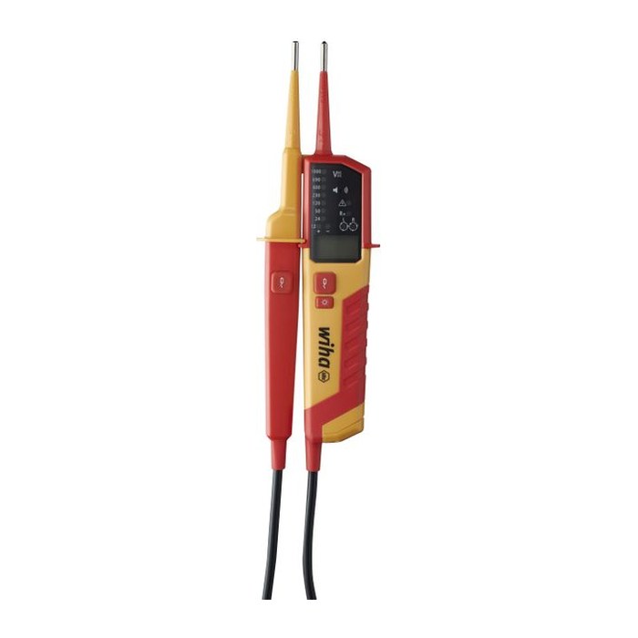 Wiha Zweipoliger Spannungs- und Durchgangsprüfer 45217, 0,5 - 1.000 V AC, CAT IV