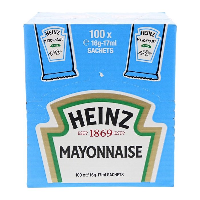 HEINZ MAYONNAISE 100x 17,0 ml, 100 St.
