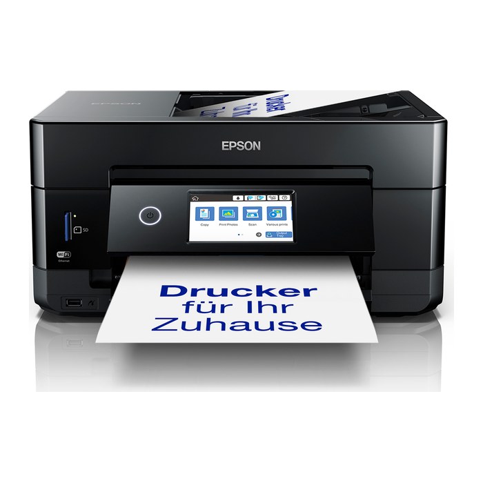 EPSON Expression Premium XP-7100 3 in 1 Farb-Tintenstrahl-Multifunktionsdrucker schwarz