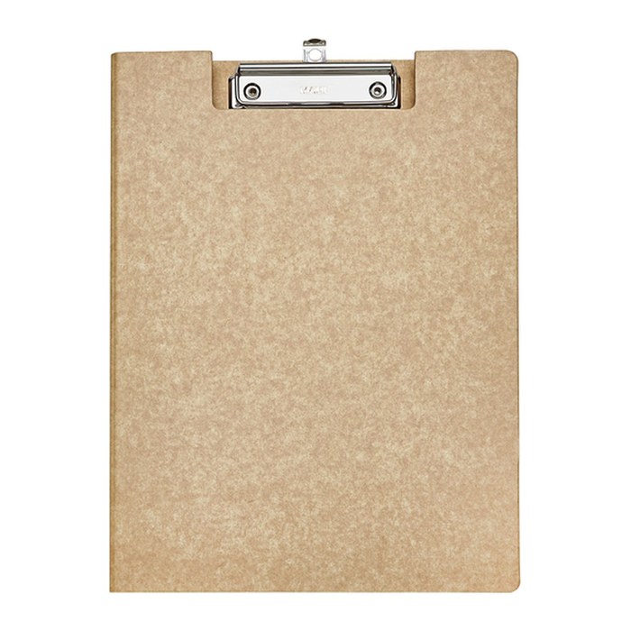 MAUL Klemmbrettmappe MAULbalance 2382077 DIN A4 braun Karton, 1 St.