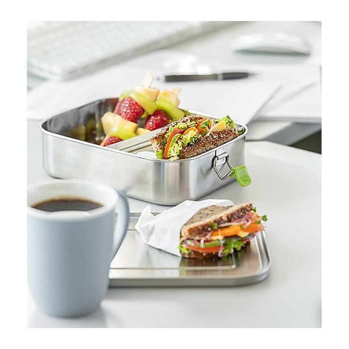 APS Lunchbox M silber 0,8 l, 1 St.