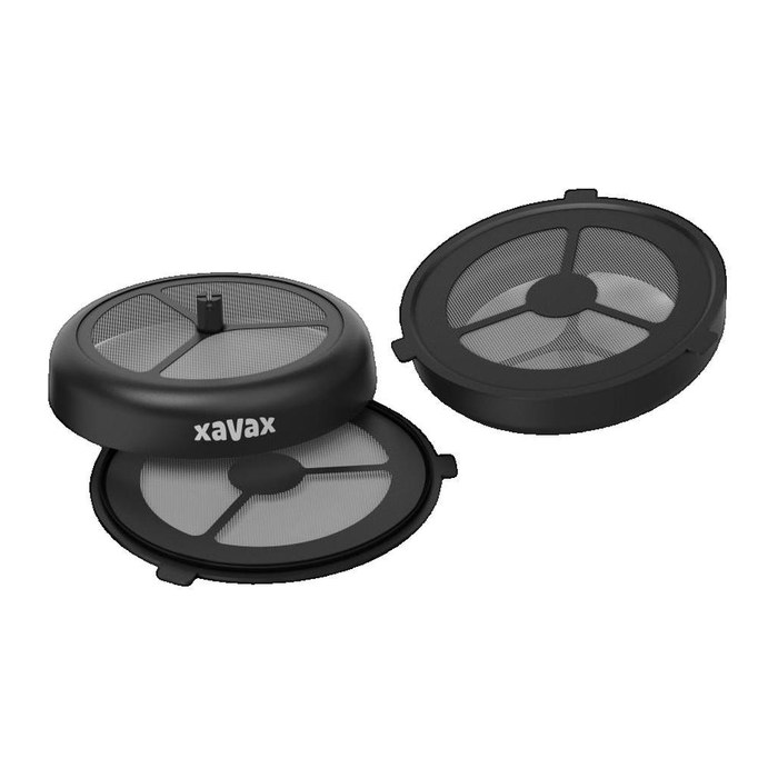 xavax® nachfüllbare Kaffeepads schwarz, 2 St.