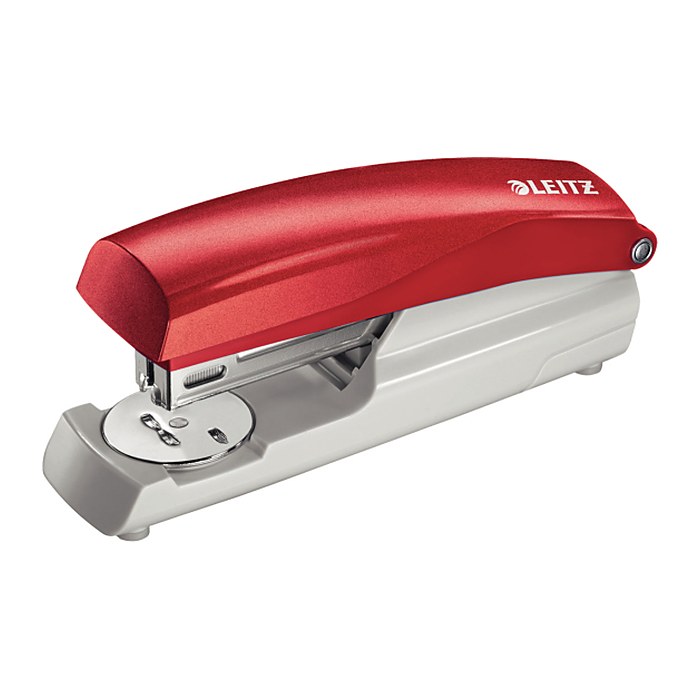 AKTION: LEITZ Heftgerät 5500 rot, 1 St. + GRATIS 200 Heftklammern 24/6