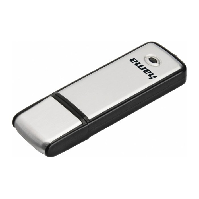 hama USB-Stick Fancy silber, schwarz 128 GB, 1 St.