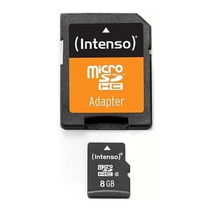 Intenso Speicherkarte microSDHC-Card Class 4, 8 GB, 1 St.
