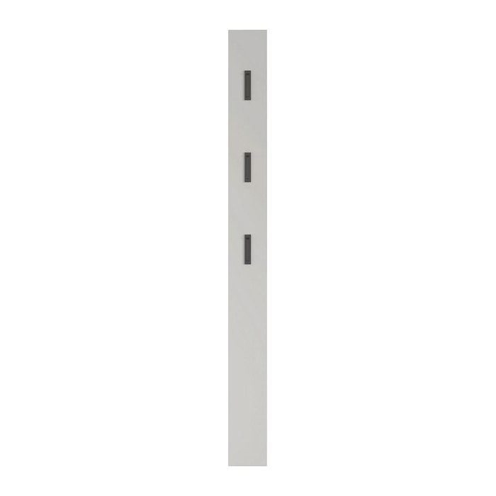 GERMANIA Wandgarderobe 3728-572 braun Holz 3 Haken 15,0 x 170,0 cm, 1 St.