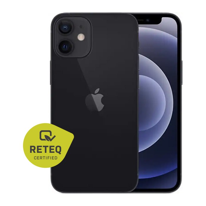 Apple iPhone 12 Mini Black 128GB (Refurbished) iOS