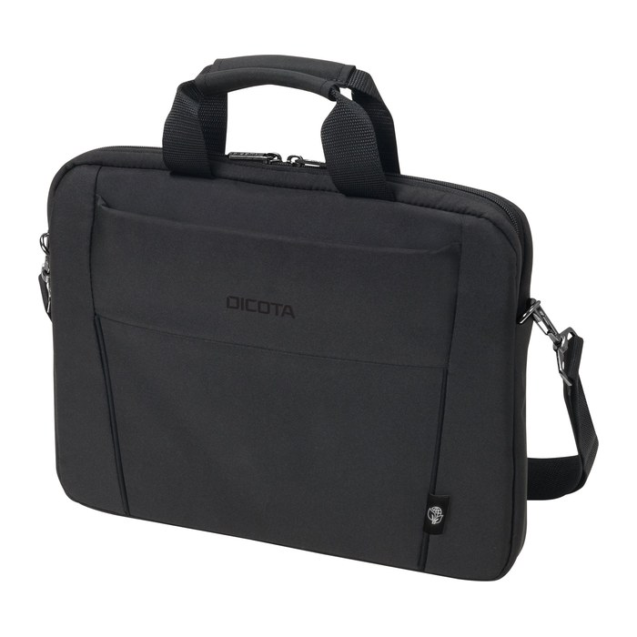 DICOTA Laptoptasche Eco Slim Case BASE Kunstfaser schwarz D31308-RPET bis 39,6 cm (15,6 Zoll)