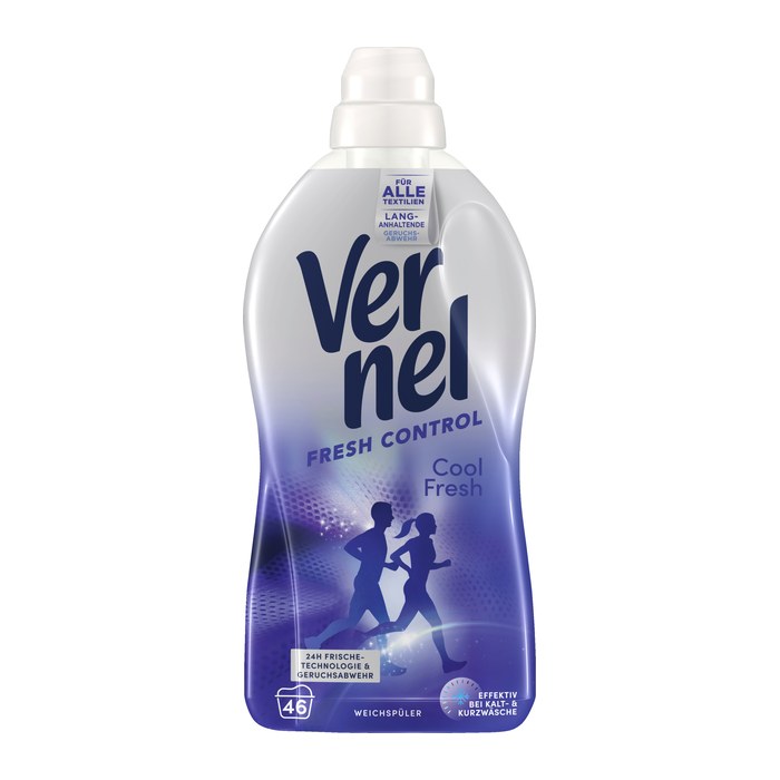 Vernel FRESH CONTROL Cool Fresh Weichspüler flüssig, 1,012 l