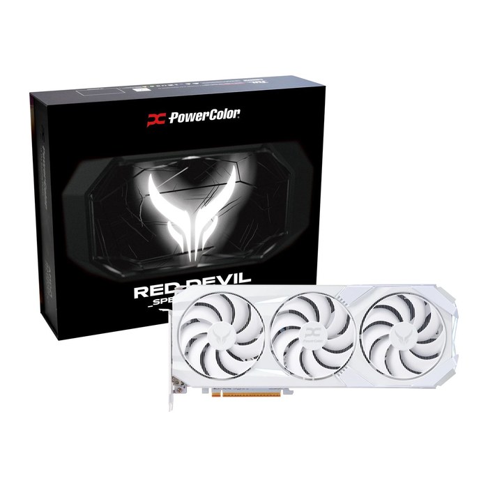 Powercolor Radeon RX9070XT Red Devil Spectral White OC 16GB