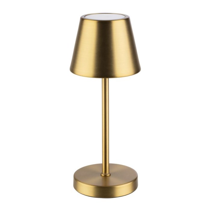 APS MERLE MICRO LED Akku-Tischleuchte gold 2,0 W
