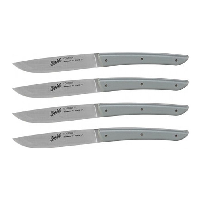 Berkel Steakmesser COLOR grau, Klinge: 11,0 cm, 4 St.