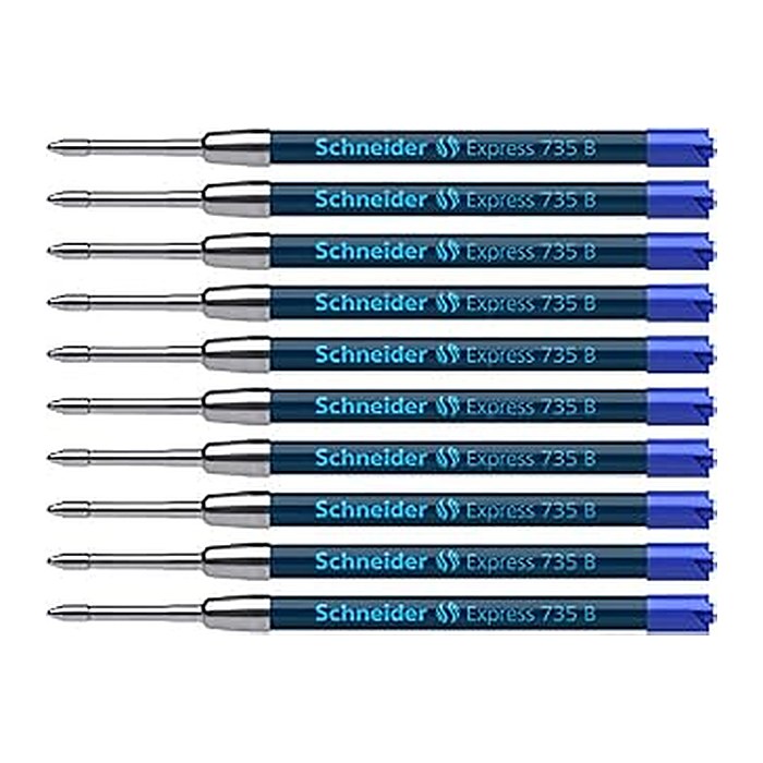 Schneider Express 735 B Kugelschreibermine B blau, 10 St.