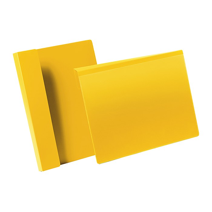 DURABLE Kennzeichnungstaschen gelb A4, 50 St.