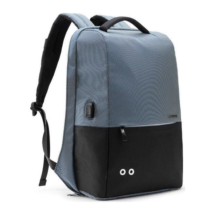 BESTLIFE Laptop-Rucksack NEOTON 2.0 Kunststoff schwarz/grau bis 39,6 cm (15,6 Zoll)
