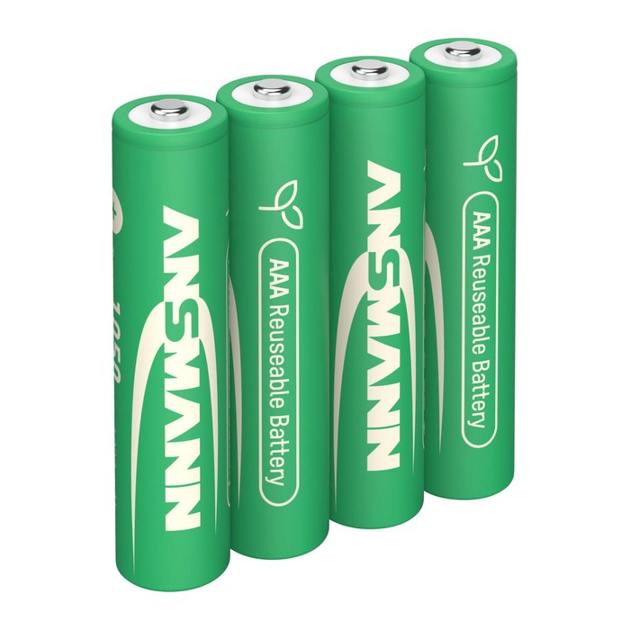 ANSMANN Akkus Typ 1050 Ni-MH Micro AAA 1.000 mAh, 4 St.