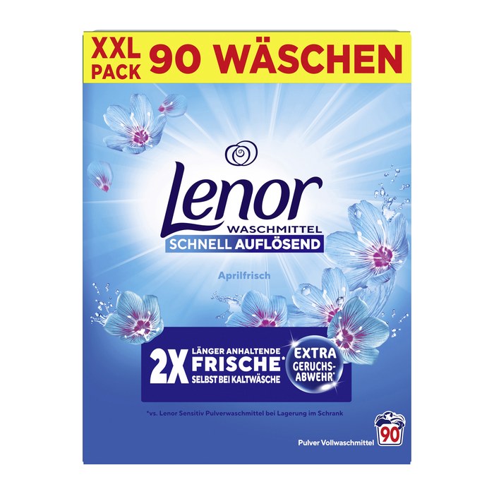 Lenor Aprilfrisch Waschmittel Pulver, 4,5 kg