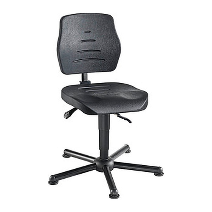 meychair XXL Arbeitsdrehstuhl W15-25-TG-PU schwarz