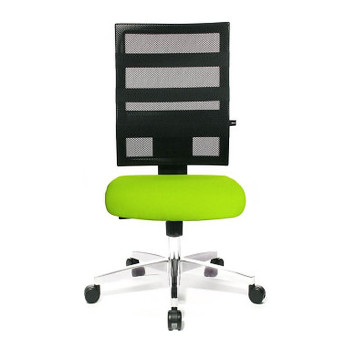 Topstar Bürostuhl X-Pander, 9590T350 Stoff grün, Gestell alu