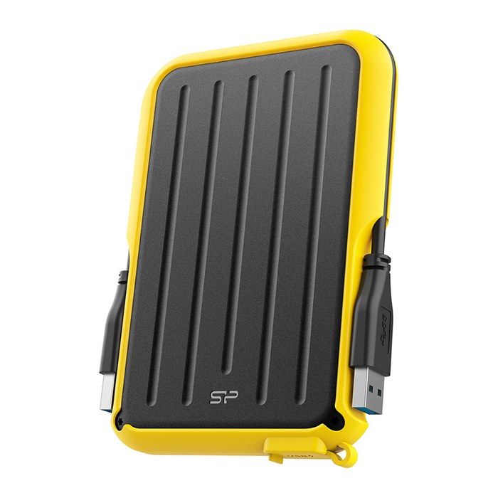 Silicon Power 6.3cm 2TB USB3.2 A66 water-res. Yellow extern retail