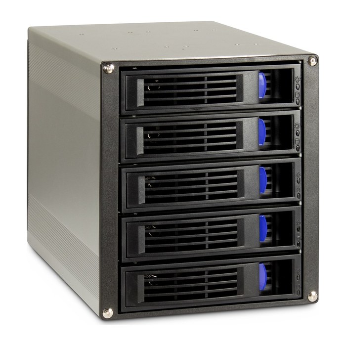 Inter-Tech Wechselrahmen 5-fach ST-5255 für 3x5,25"Einschub retail